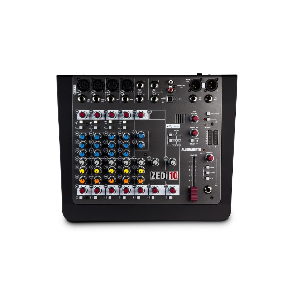 ALLEN & HEATH ZED-i-10 MIXER CON INTERFACCIA AUDIO USB 4 IN 4 OUT