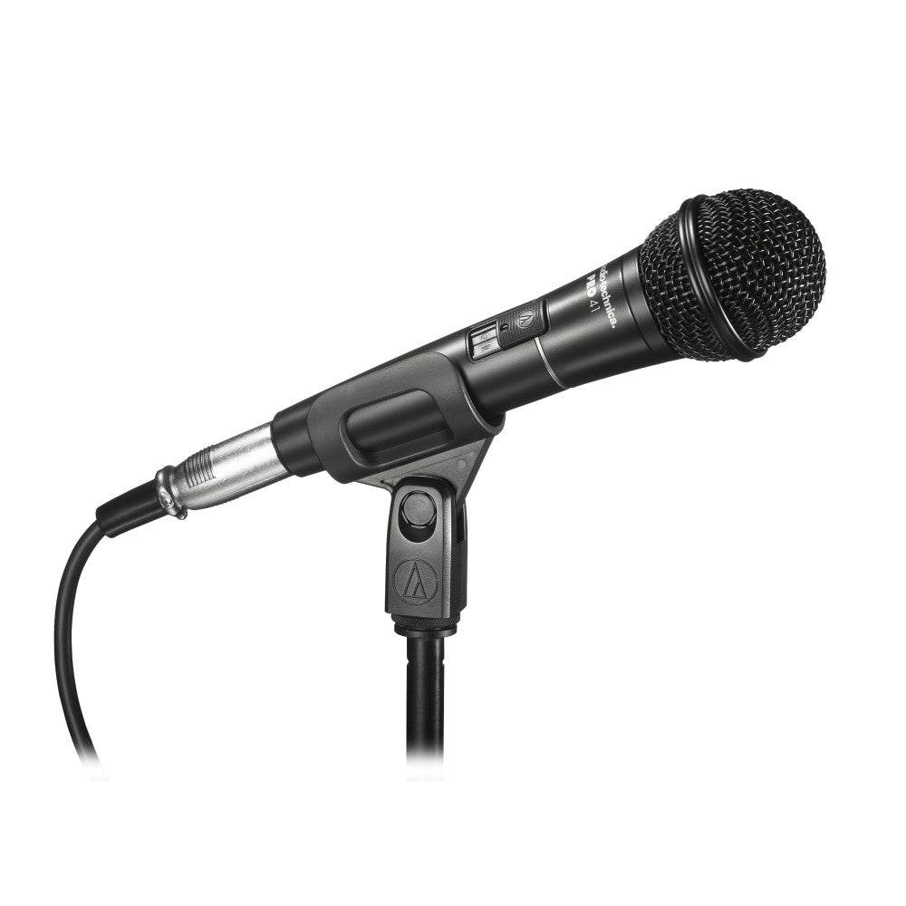 AUDIO TECHNICA PRO41 DYNAMIC CARDIOID VOCAL MICROPHONE + CASE + CABLE + CLAMP + ADAPTER