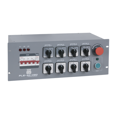 SHOWGEAR PLE-30-080 - Direct Control Chain Hoist Controller 8-Channel 8 canali