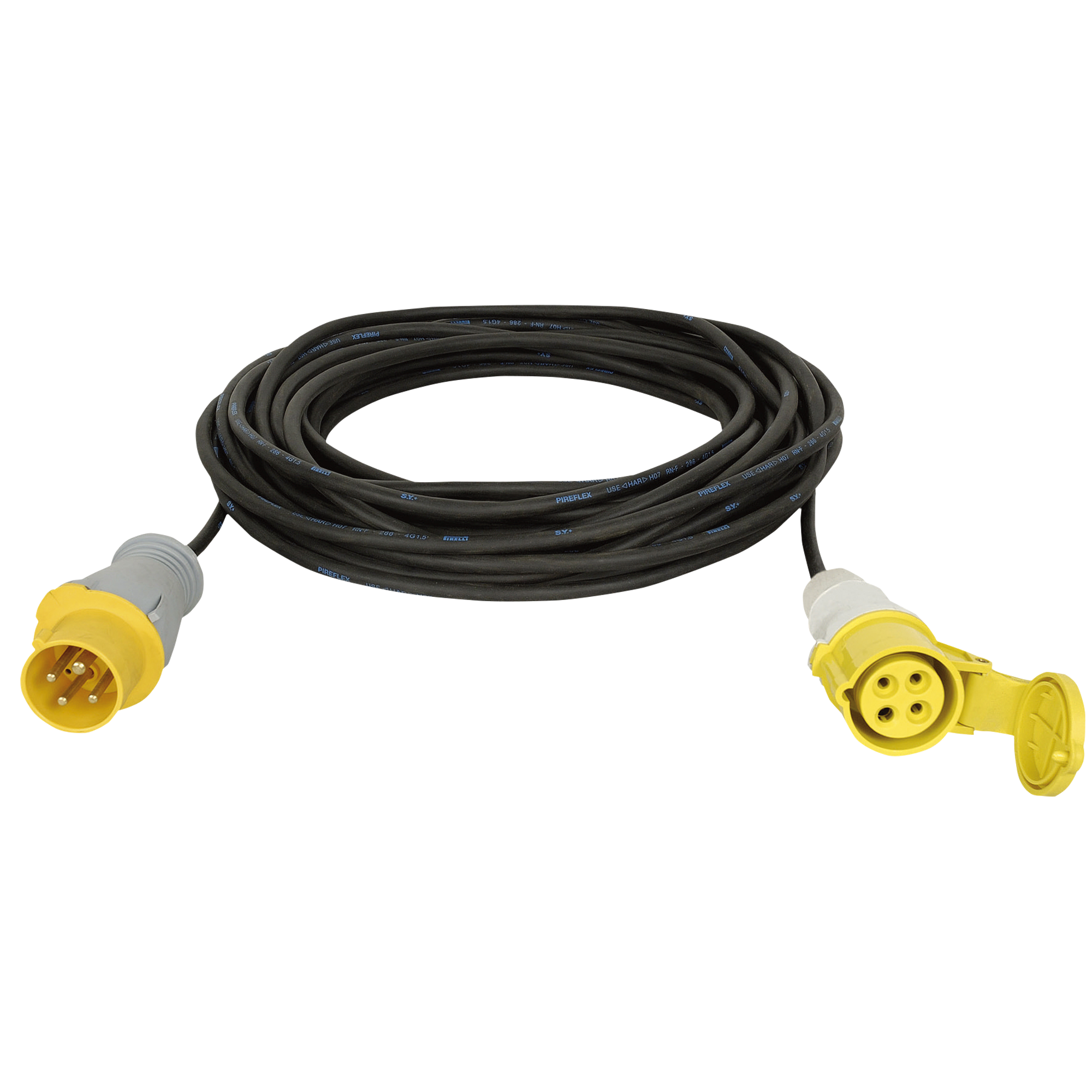 DAP Motor cable CEE 4P 16 A Yellow 20 m 20 m