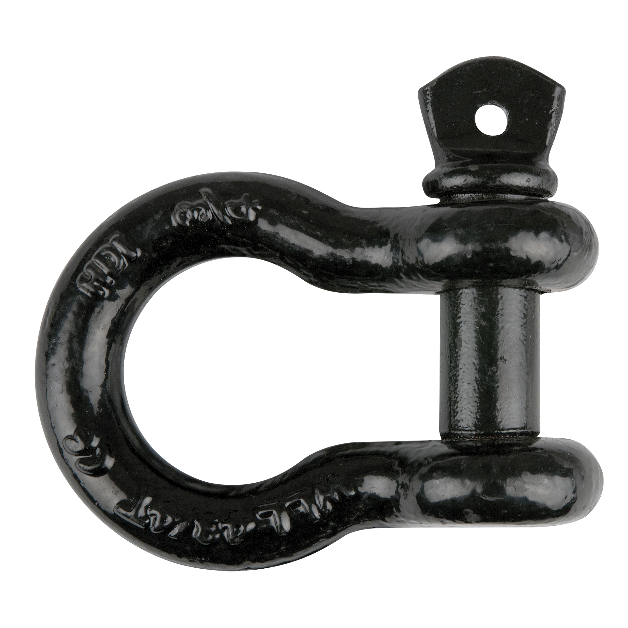 ELLER Chain Shackle, Shoulder Bolt 4.750kg WLL 4,75 T - colore nero