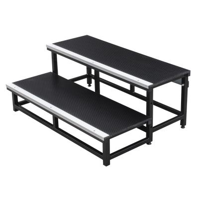 SHOWGEAR Mammoth Stairs Stage/Dex 40 cm - 2 steps 40 cm - 2 passi