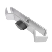 SHOWGEAR Mammoth Dex Guard Rail Coupler Silver Argento