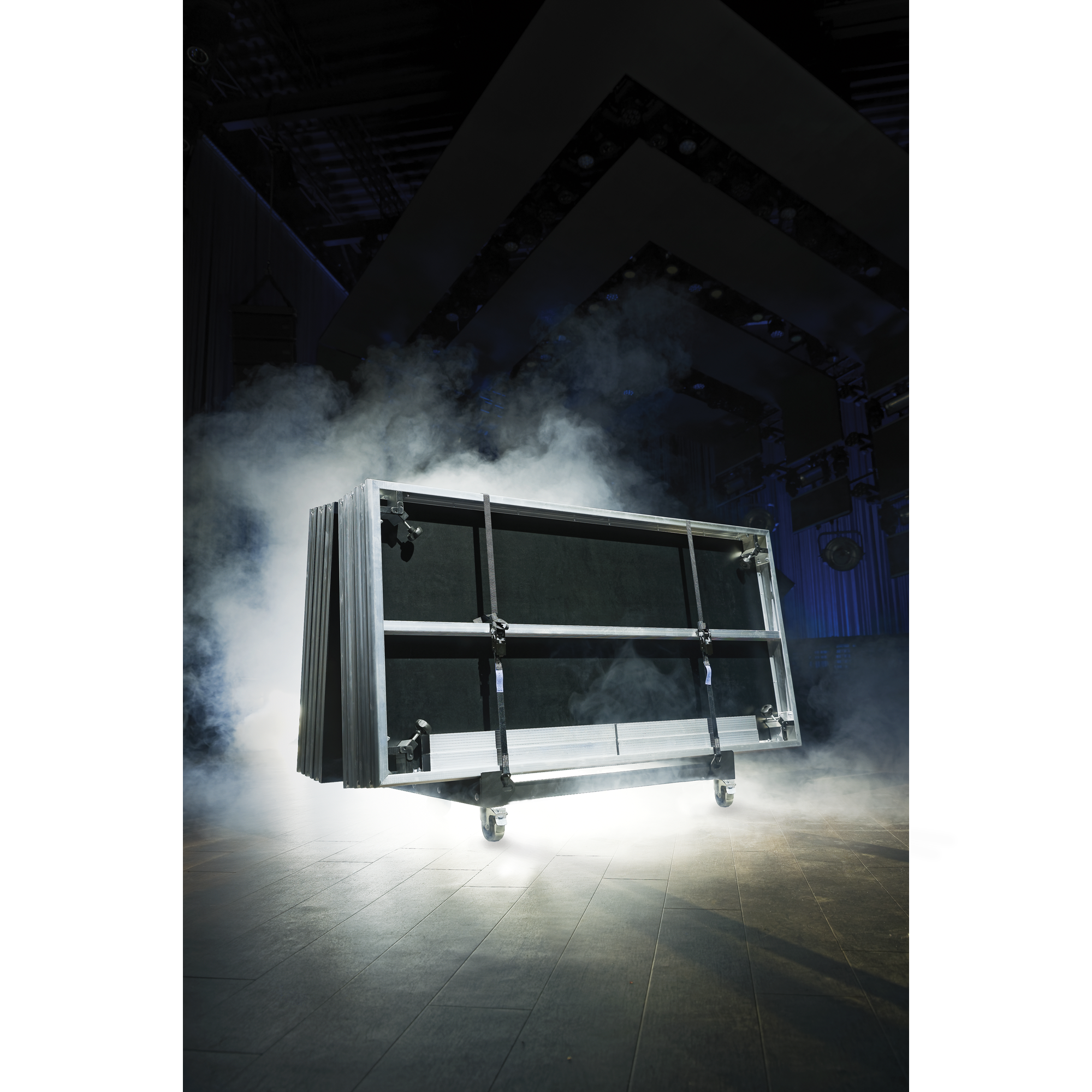 SHOWGEAR Mammoth Transport Flexy Trolley for 6x Mammoth Stage/Dex per 6 unità Mammoth Stage/Dex