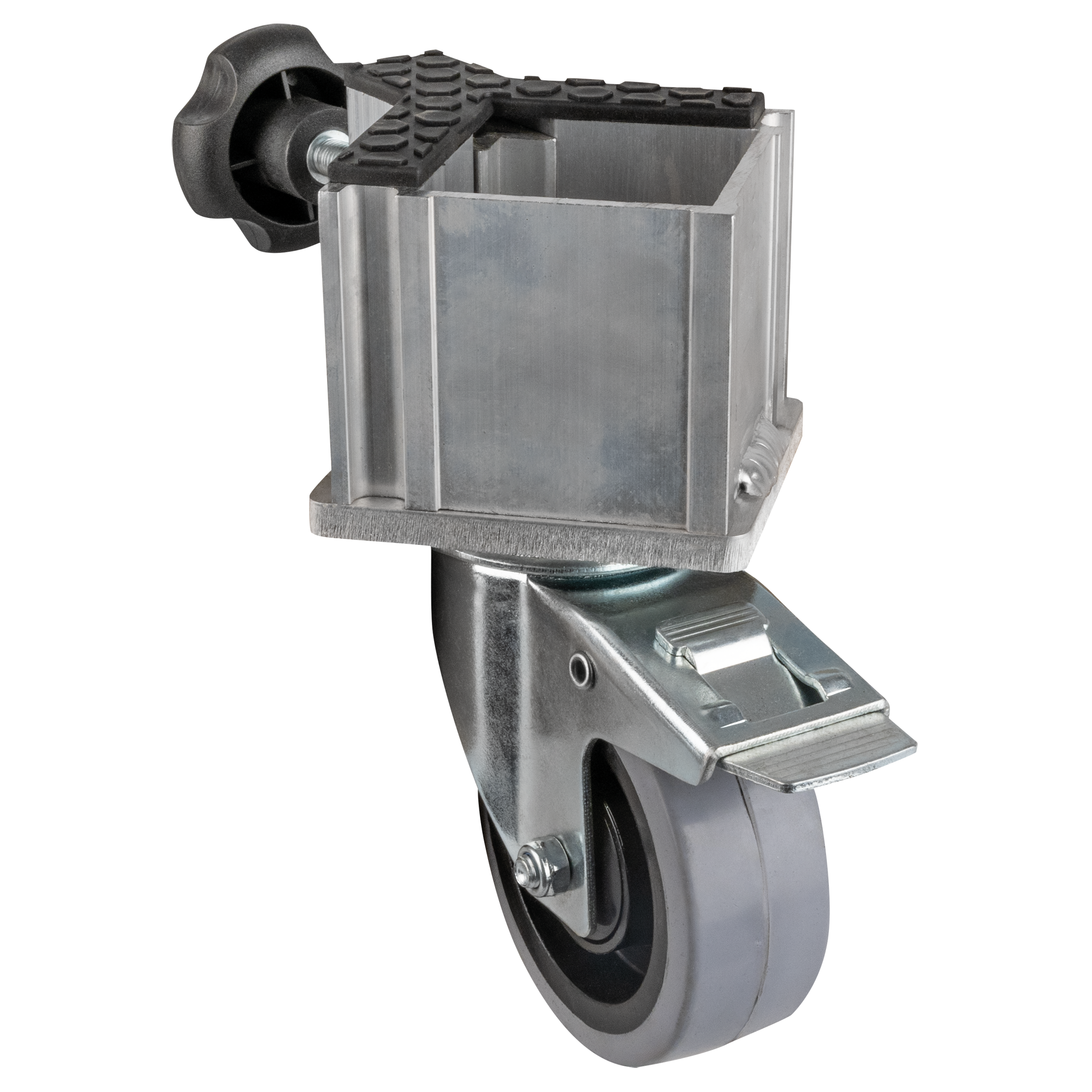 SHOWGEAR Mammoth Dex Single Leg Insert Swivel Wheel With brake Con freno