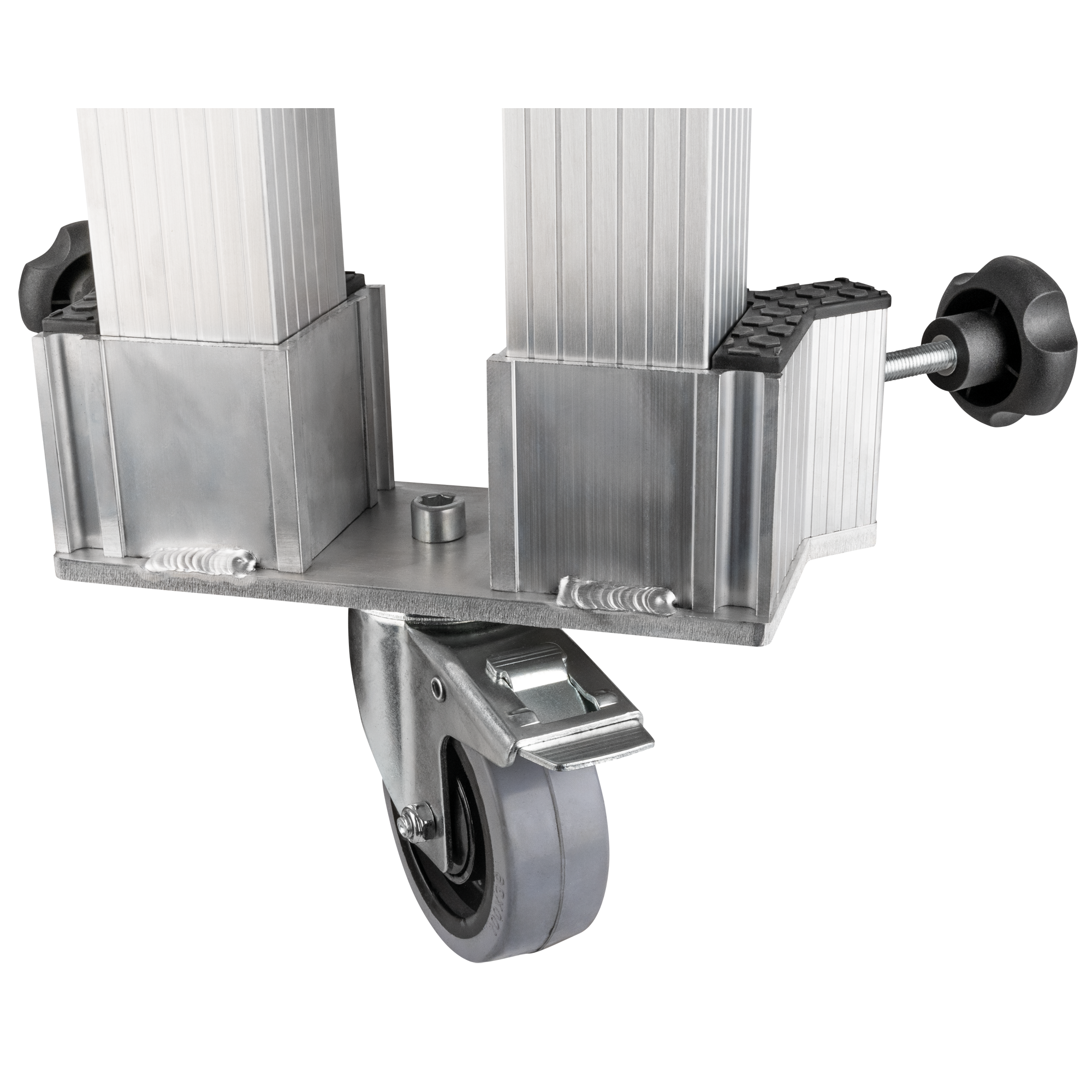 SHOWGEAR Mammoth Dex Double Leg Insert Swivel Wheel With brake Con freno