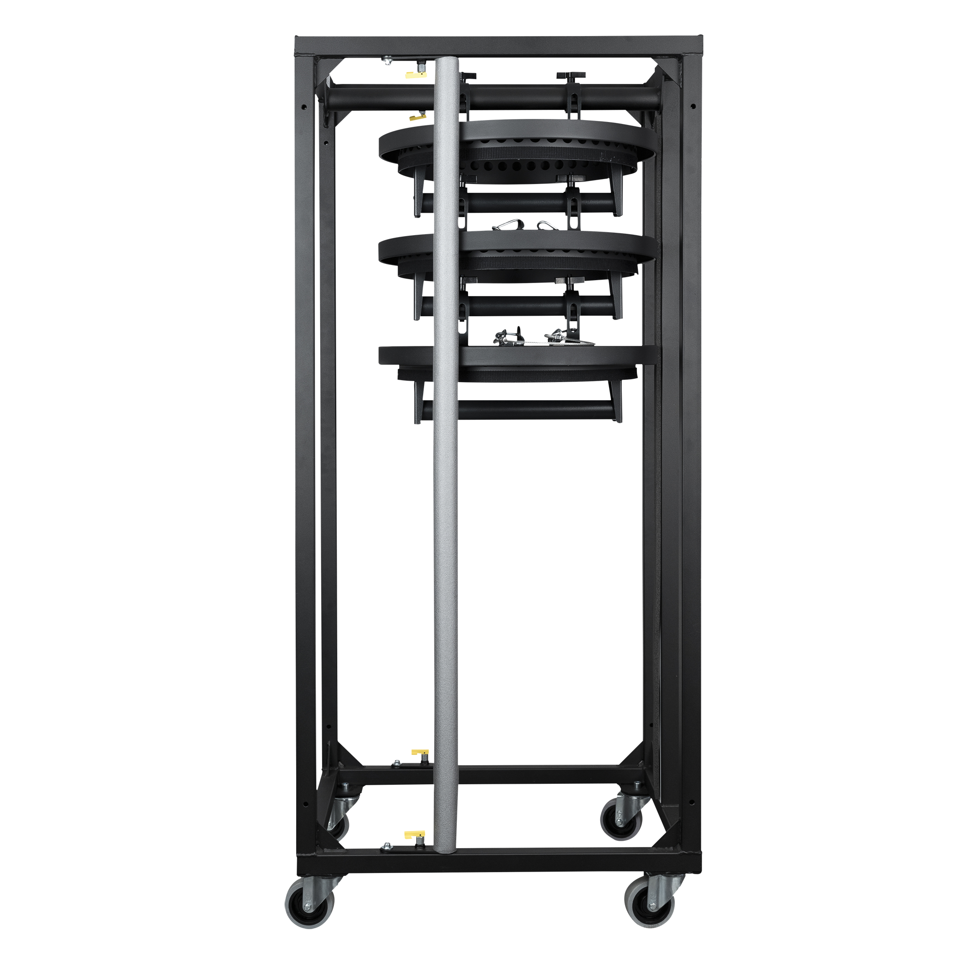 SHOWGEAR Rain Cover Transport Trolley for 7x Rain Cover 60 cm per 7 pezzi copertura anti-pioggia da 60 cm