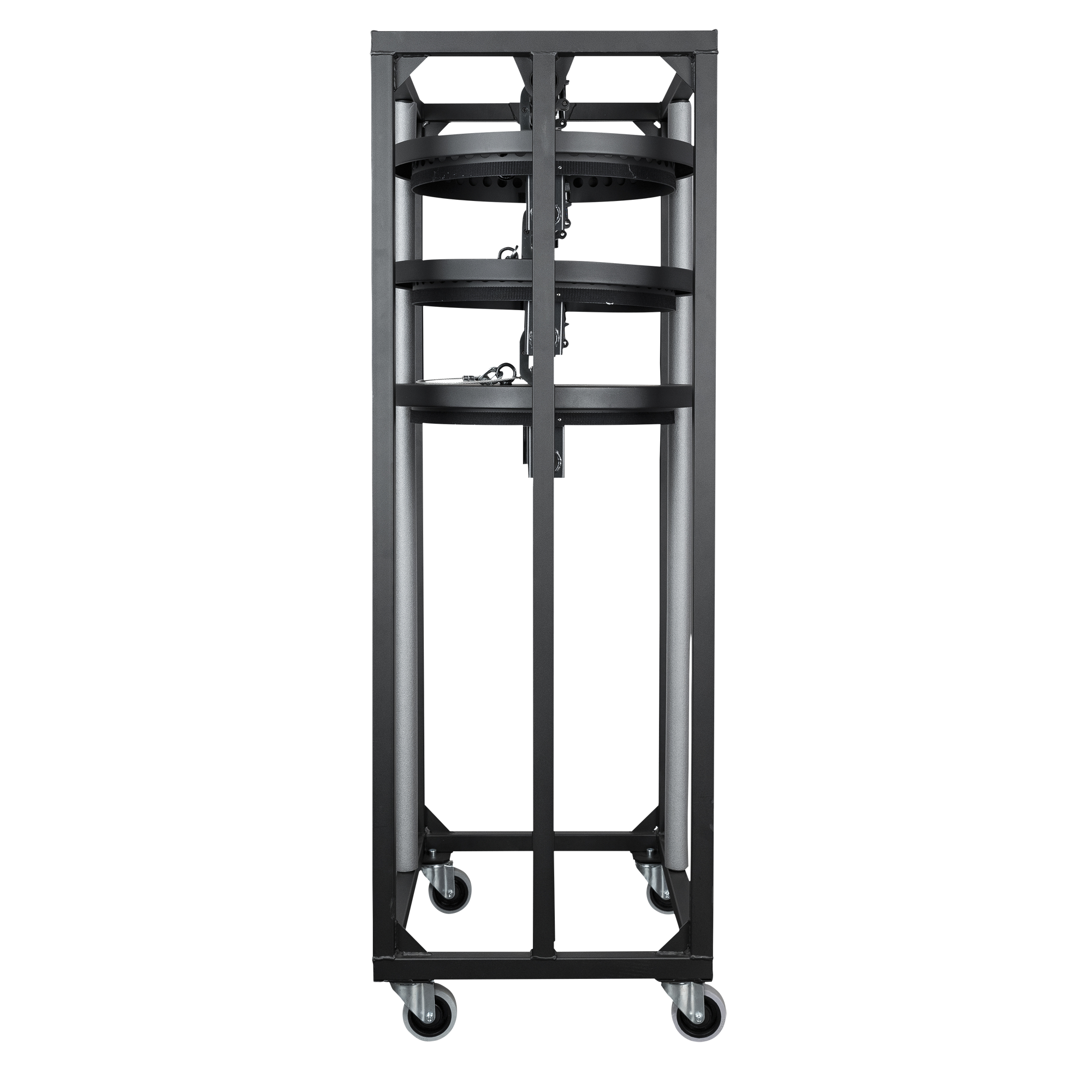 SHOWGEAR Rain Cover Transport Trolley for 7x Rain Cover 60 cm per 7 pezzi copertura anti-pioggia da 60 cm