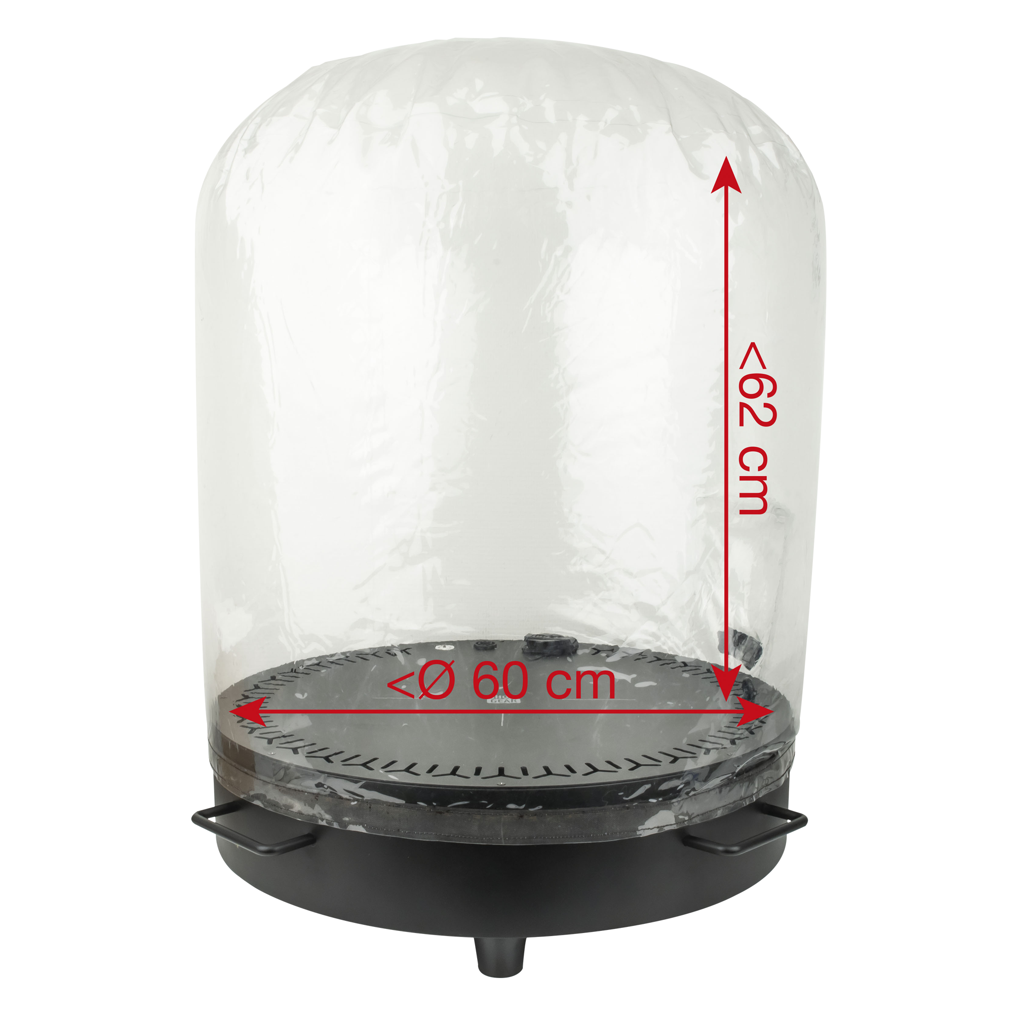 SHOWGEAR Sleeve for Rain Dome 60 Cylindrical sleeve - Ø 60 cm - 62 cm high Copertura cilindrica - Ø 60 - 62 cm di altezza