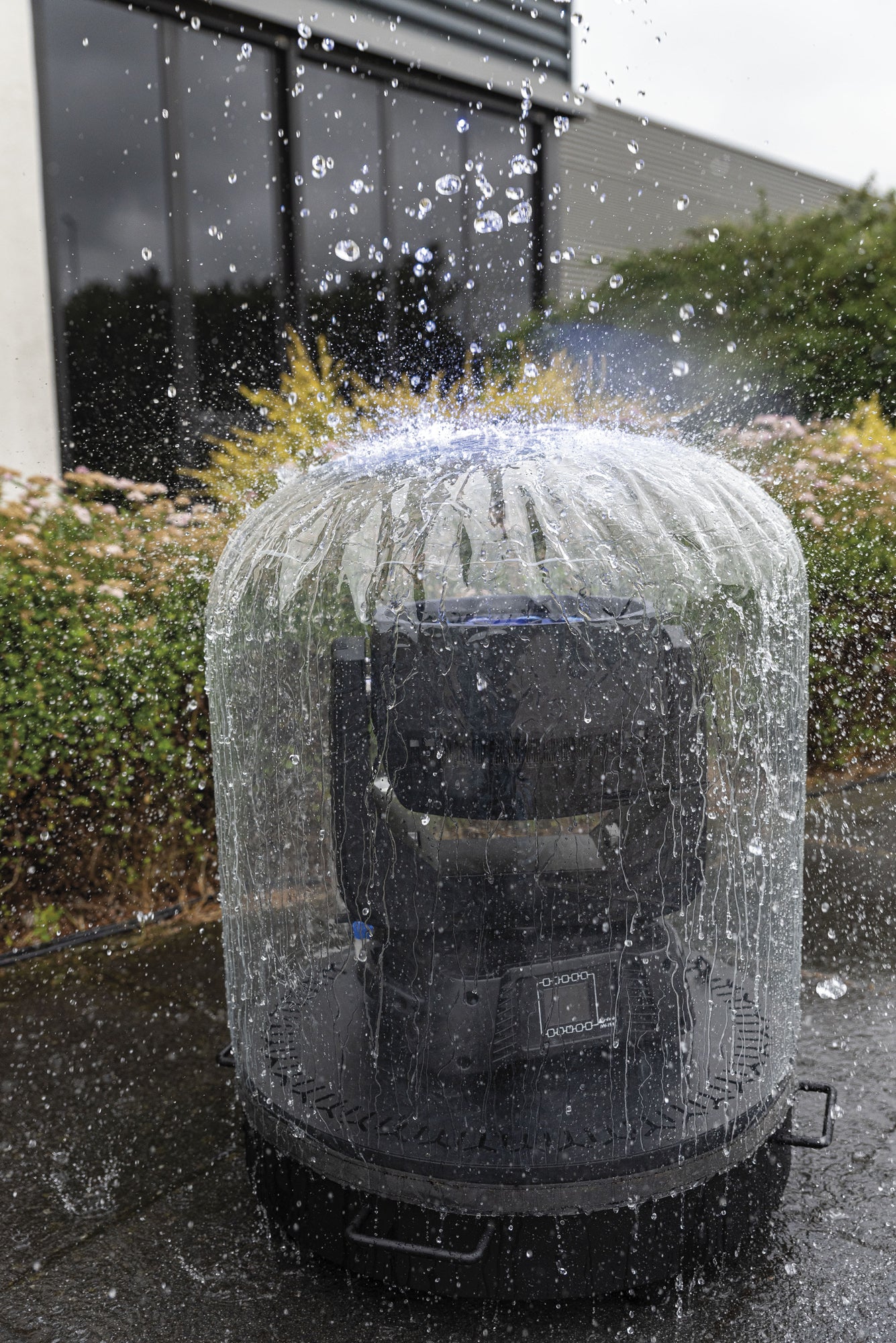 SHOWGEAR Sleeve for Rain Dome 60 Cylindrical sleeve - Ø 60 cm - 62 cm high Copertura cilindrica - Ø 60 - 62 cm di altezza