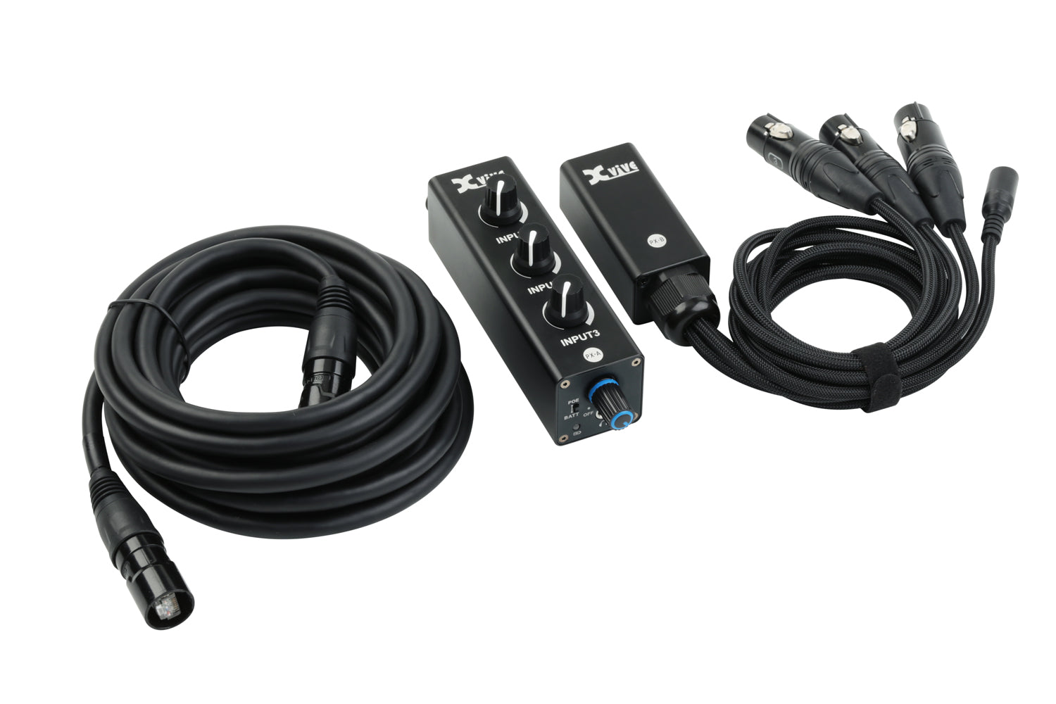 Xvive PX SYSTEM - Sistema Mixer/Ampli per cuffia individuale