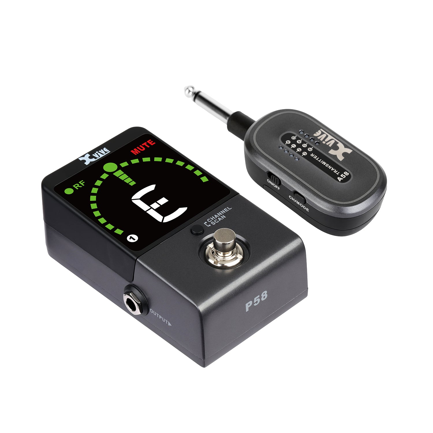 Xvive P58 - Sistema wireless per pedalboard + tuner