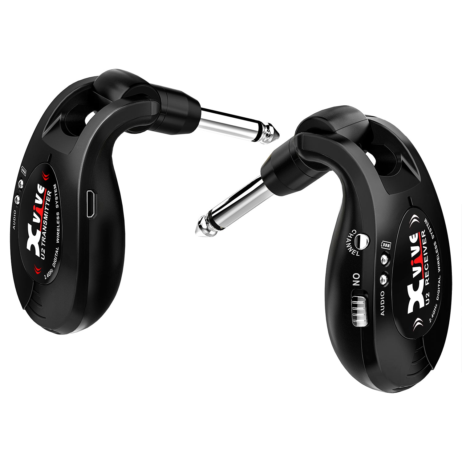 Xvive U2 GUITAR Sistema wireless digitale - nero
