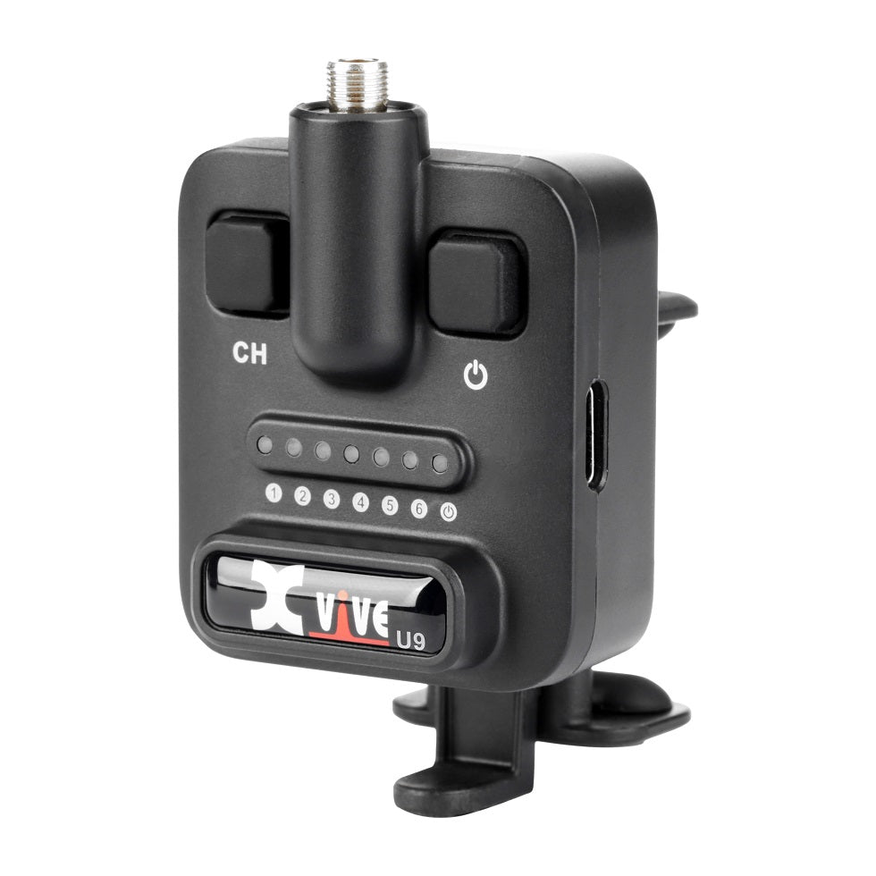Xvive U9 - Sistema microfonico wireless digitale per violini/viole