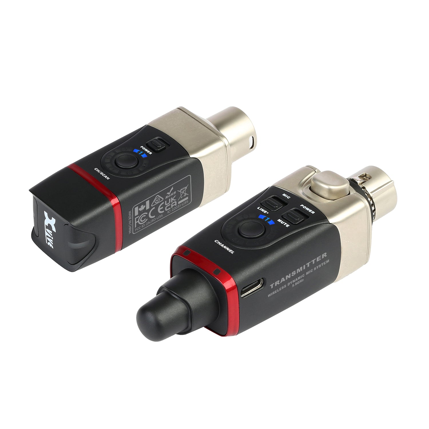Xvive U35 DYNAMIC MIC - Sistema wireless digitale per microfono dinamico 5.8Ghz