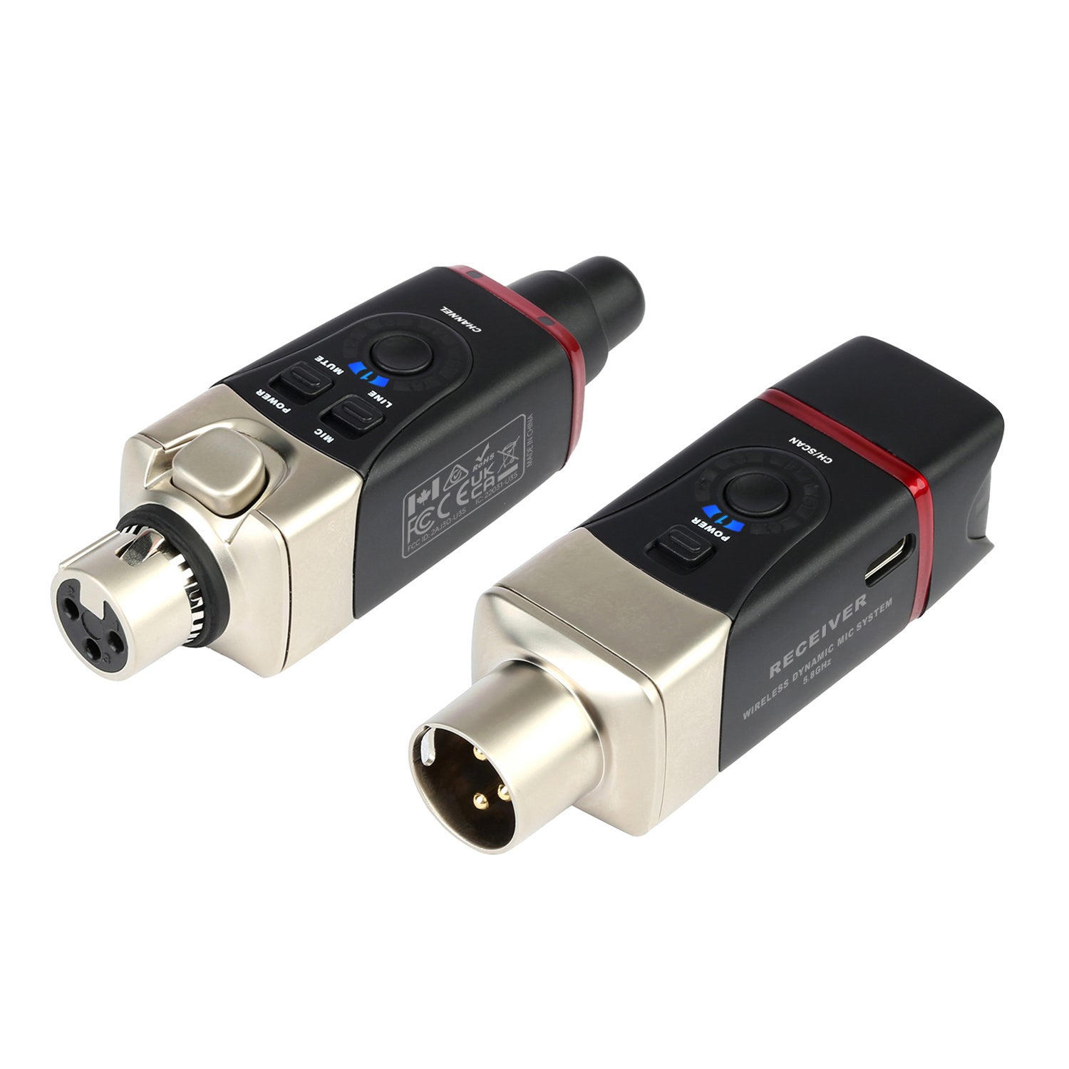 Xvive U35 DYNAMIC MIC - Sistema wireless digitale per microfono dinamico 5.8Ghz