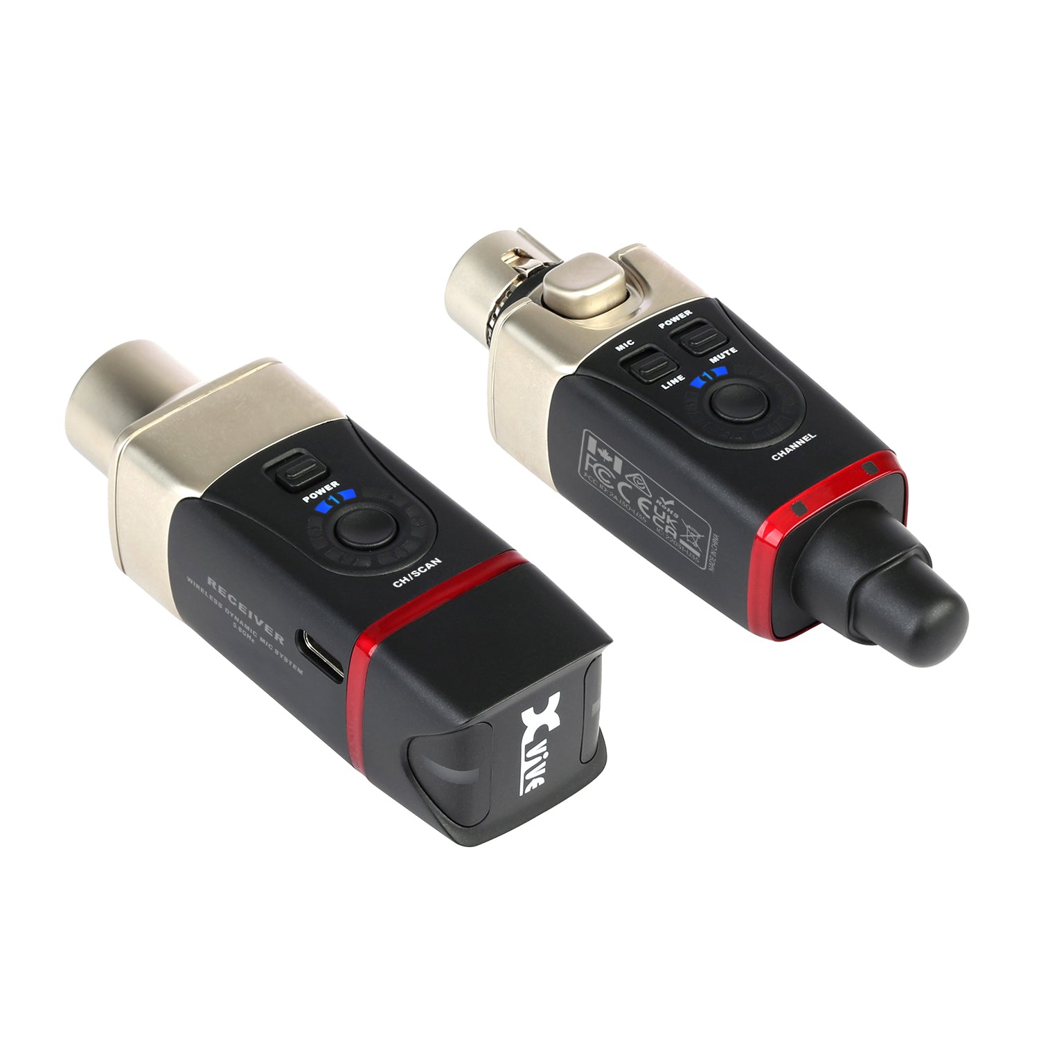 Xvive U35 DYNAMIC MIC - Sistema wireless digitale per microfono dinamico 5.8Ghz
