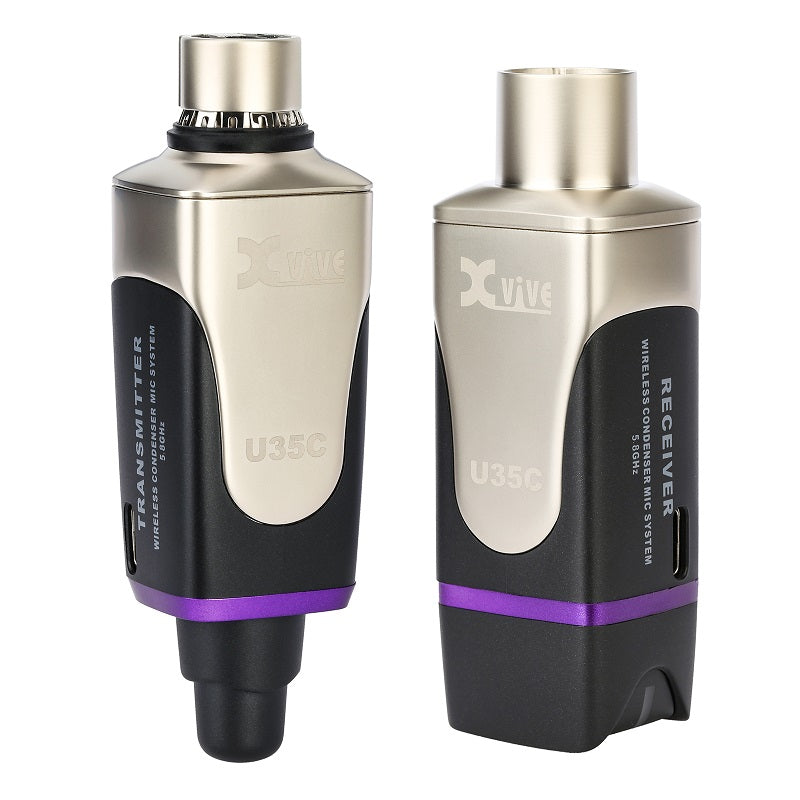 Xvive U35C CONDENSER MIC  - Sistema wireless digitale per microfono a condensatore 5,8Ghz