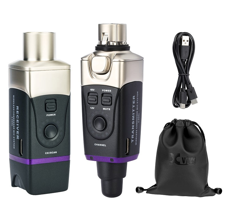 Xvive U35C CONDENSER MIC  - Sistema wireless digitale per microfono a condensatore 5,8Ghz