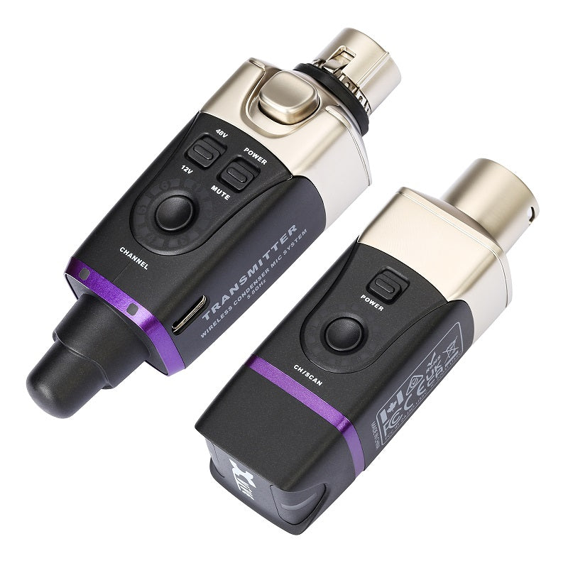 Xvive U35C CONDENSER MIC  - Sistema wireless digitale per microfono a condensatore 5,8Ghz