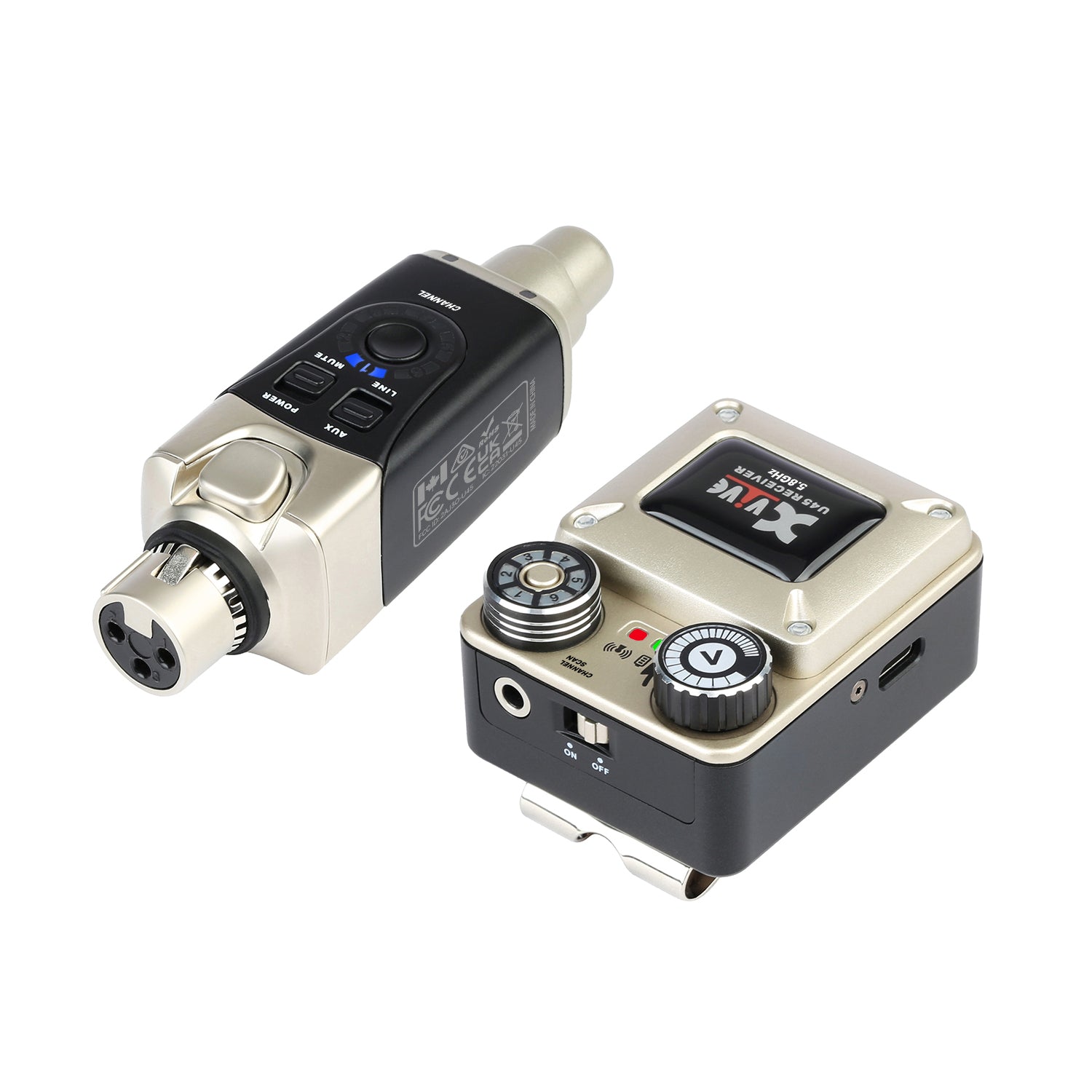Xvive U45 IN-EAR MONITOR - Sistema monitor wireless digitale 5.8Ghz