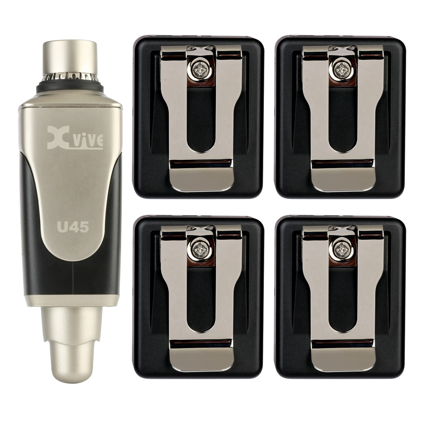 Xvive U45R4 IN-EAR MONITOR - Sistema monitor wireless digitale a 4 ricevitori