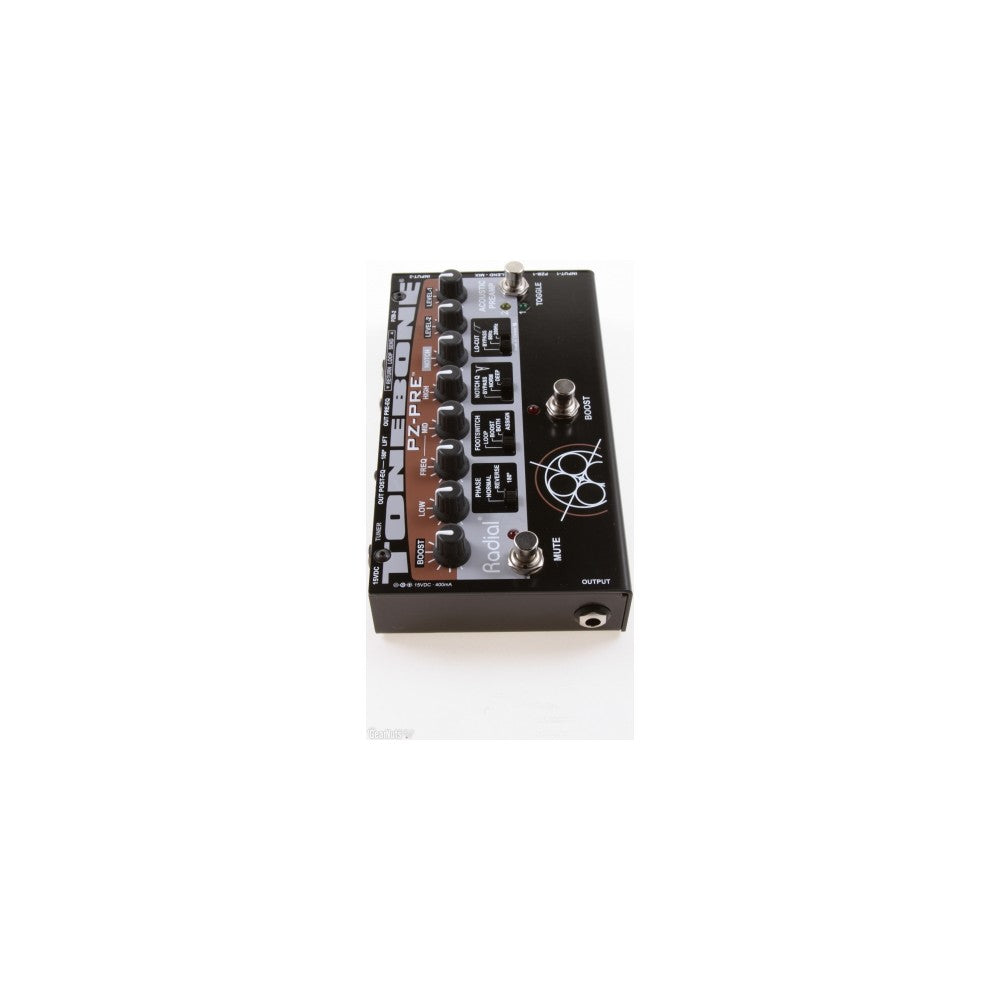 RADIAL PZ-PRE PREAMPLIFICADOR DE 2 CANALES PARA INSTRUMENTOS
