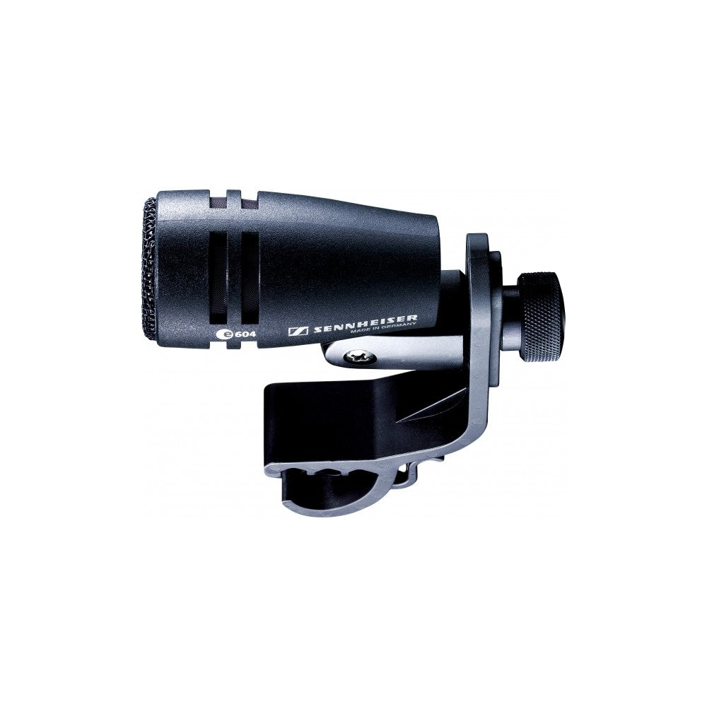 SENNHEISER E604 DRUM MICROPHONE FOR TOM PERCUSSION WOODWINDS + MZH604 CLAMP + SLEEVE CASE