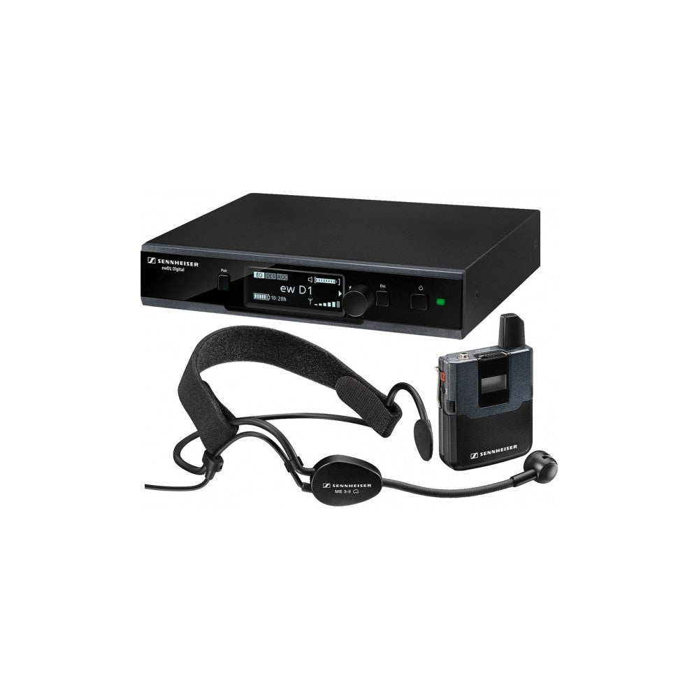SENNHEISER EW-D1 ME3 Sistema con radiomicrofono ad archetto