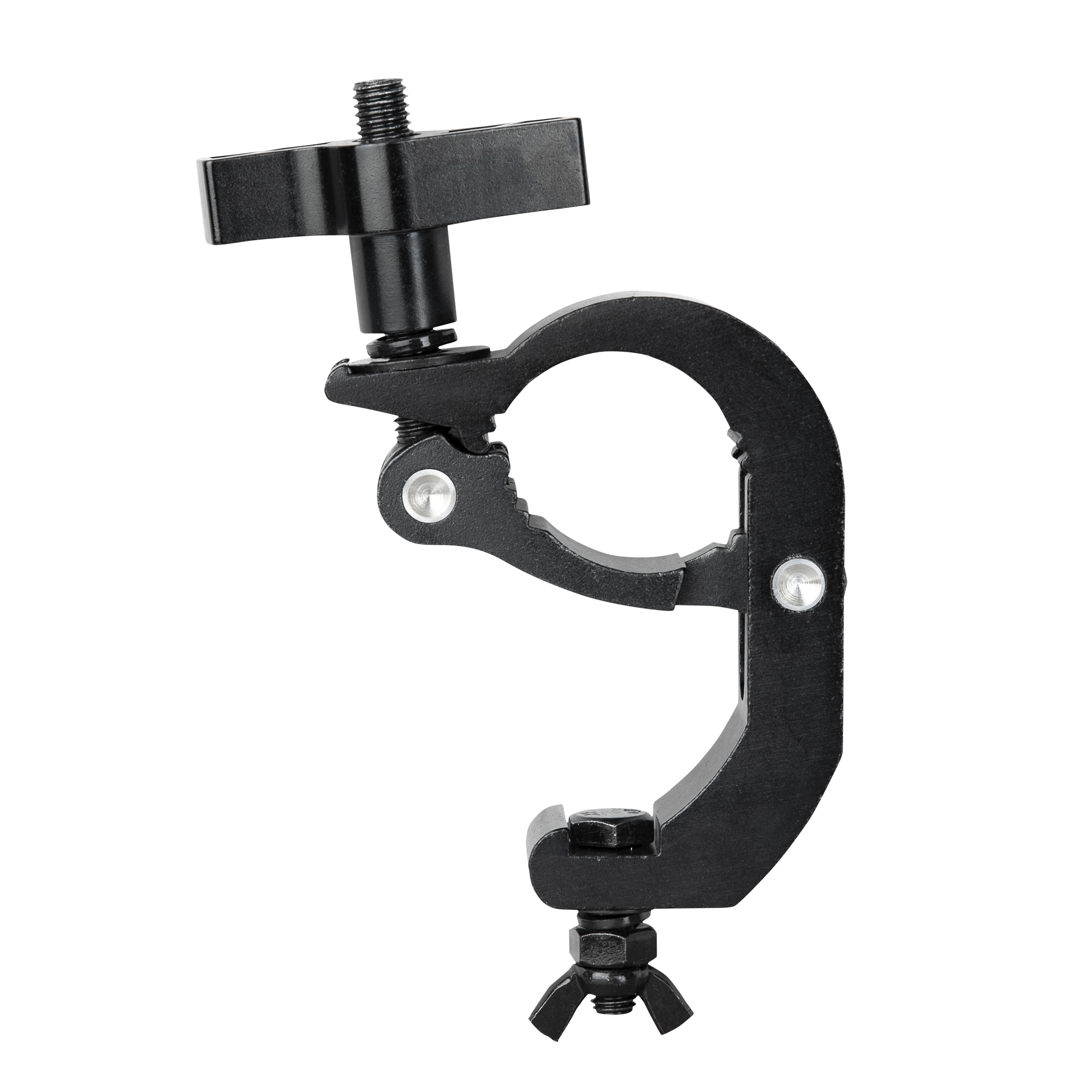 SHOWGEAR 50 mm Quick Coupler SWL: 100 kg - aluminium - black SWL: 100 kg - alluminio - nero