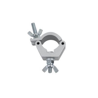 SHOWGEAR 32 mm Half Coupler SWL: 100 kg - aluminium - silver SWL: 100 kg - alluminio - argento