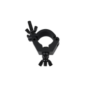SHOWGEAR 32 mm Half Coupler SWL: 100 kg - aluminium - black SWL: 100 kg - alluminio - nero