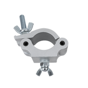 SHOWGEAR 50 mm Half Coupler SWL: 500 kg - aluminium - silver SWL: 500 kg - alluminio - argento