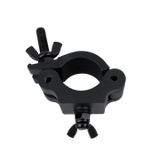 SHOWGEAR 50 mm Half Coupler SWL: 500 kg - aluminium - black SWL: 500 kg - alluminio - nero