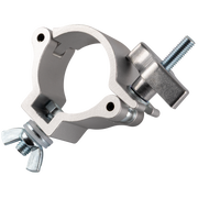 SHOWGEAR 50 mm Compact Coupler SWL: 75 kg - aluminium - silver SWL: 75 kg - alluminio - argento