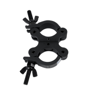 SHOWGEAR 50 mm Swivel Coupler SWL: 300 kg - aluminium - black SWL: 300 kg - alluminio - nero