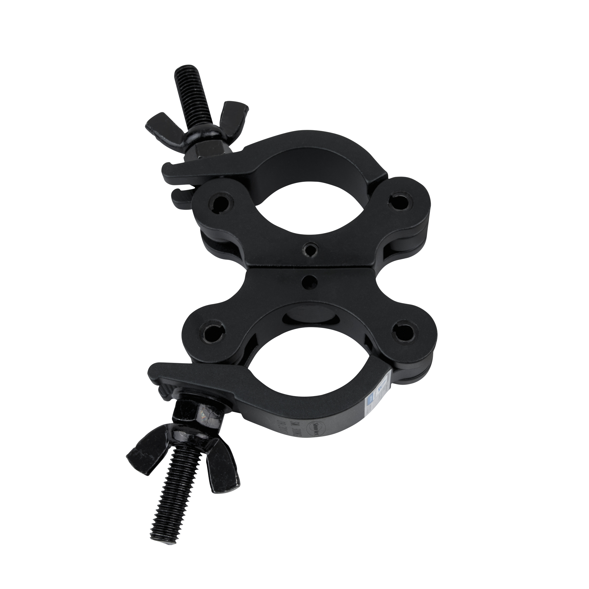 SHOWGEAR 50 mm Swivel Coupler SWL: 300 kg - aluminium - black SWL: 300 kg - alluminio - nero