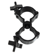 SHOWGEAR Compact Swivel Coupler WLL: 75 kg - aluminium - black CARICO DI LAVORO SICURO (WLL): 75 kg - alluminio - nero