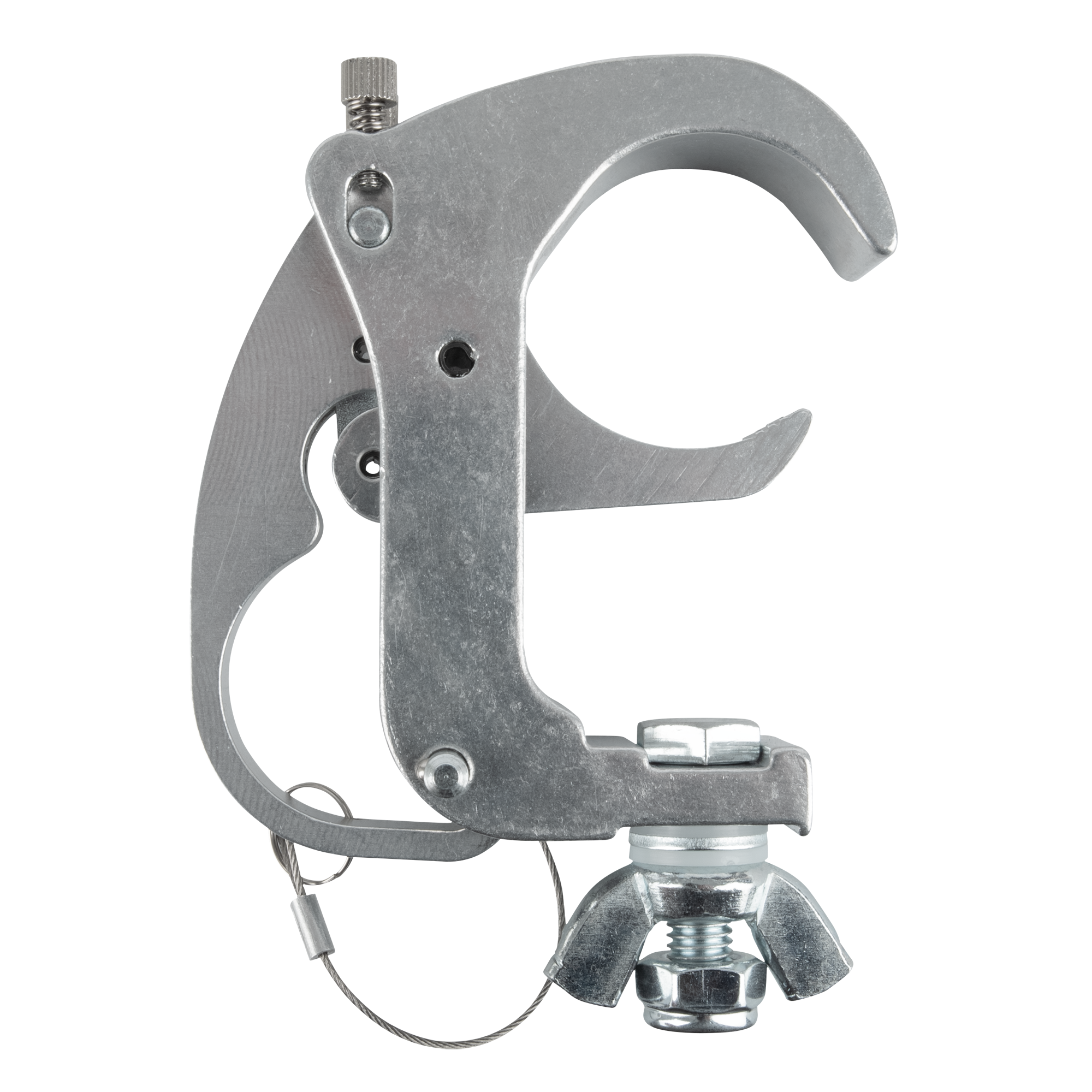 SHOWGEAR Snap Coupler WLL: 150 kg - aluminium - silver CARICO DI LAVORO SICURO (WLL): 150 kg - alluminio - argento