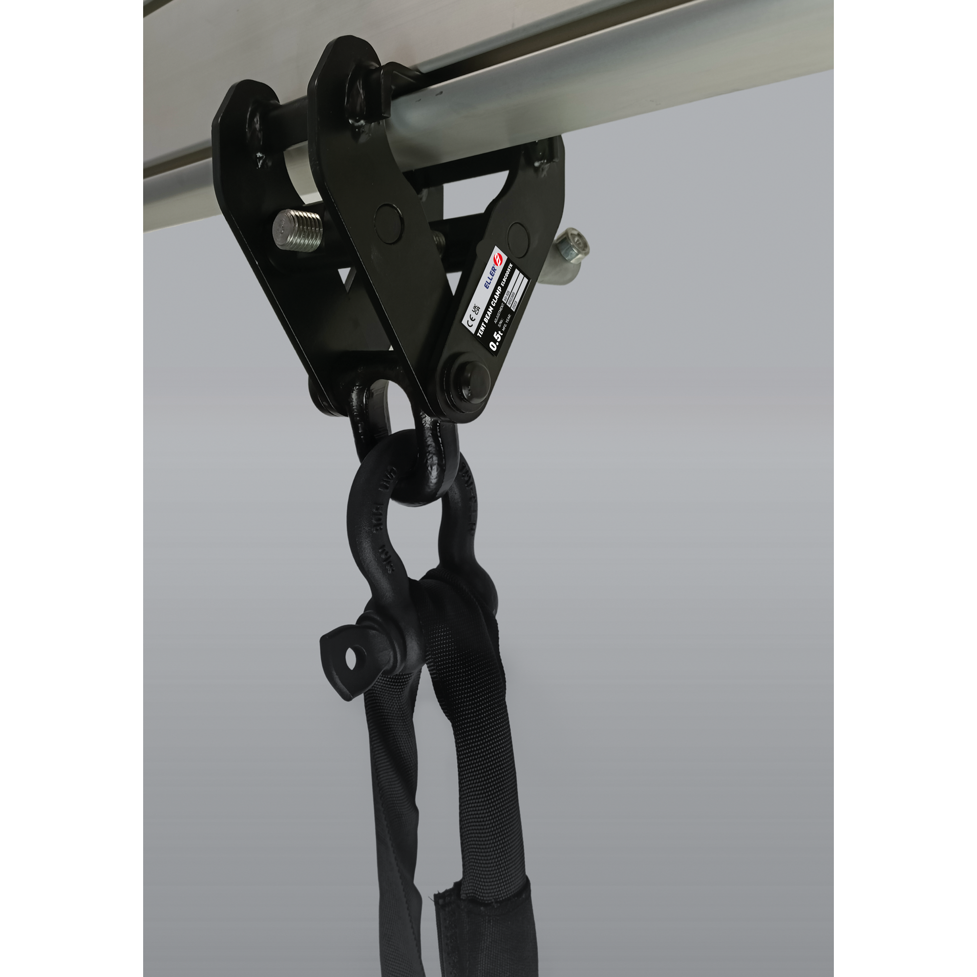ELLER BC Tent Clamp 0.5 Ton - 60-105 mm 0,5 tonnellate, 60-105 mm