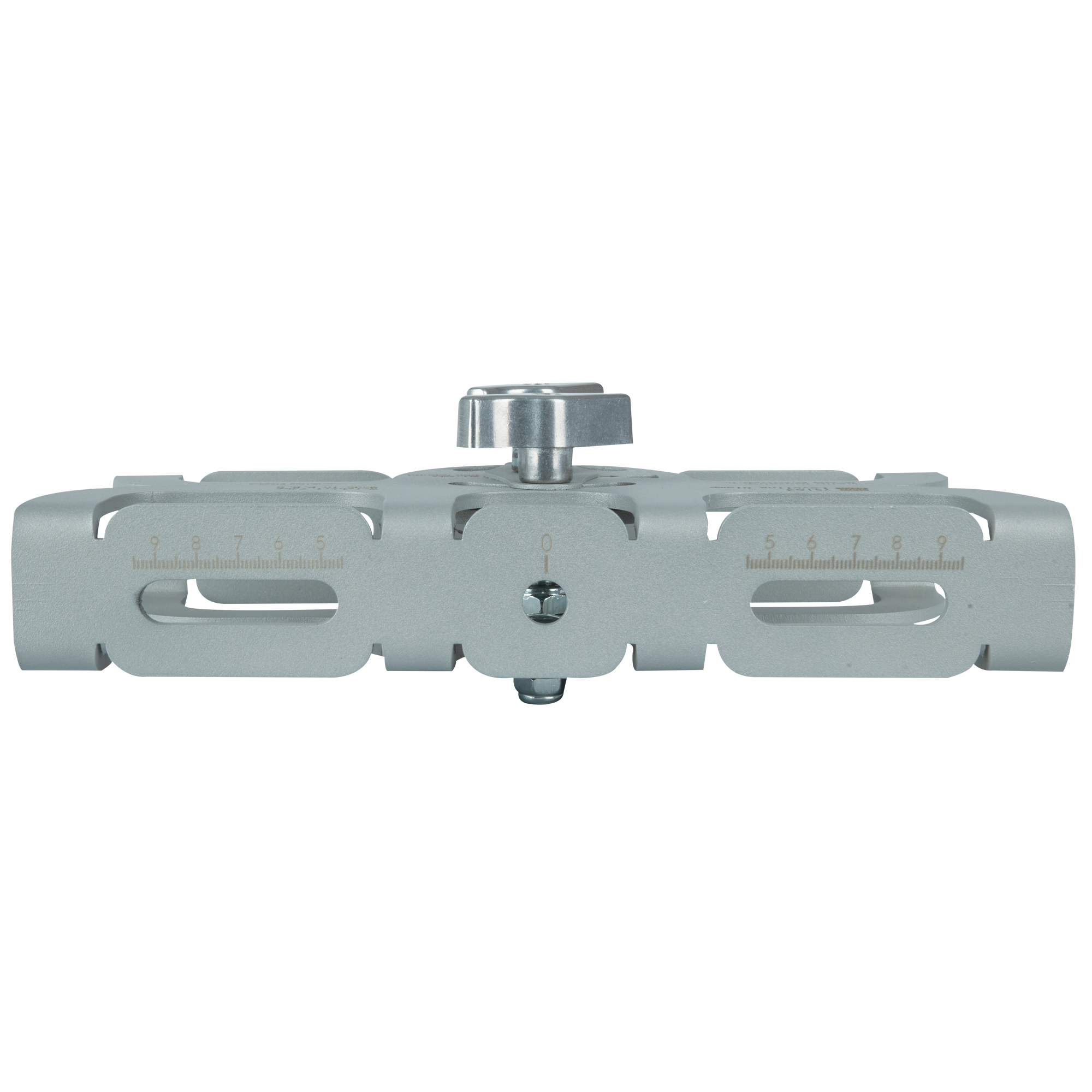 SHOWGEAR Levelling Clamp - Silver Compensates for angled mounting points Compensa i punti di montaggio angolati