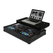 UDG ULTIMATE FLIGHT CASE PER PIONEER DDJ-RR O PIONEER DDJ-SR + LAPTOP CASE PROFESSIONALE ROBUSTO COLORE NERO U91012BL
