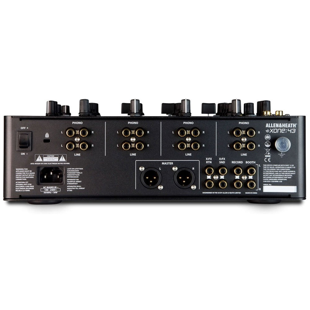 ALLEN & HEATH XONE 43 MIXER PER DJ 4 CANALI