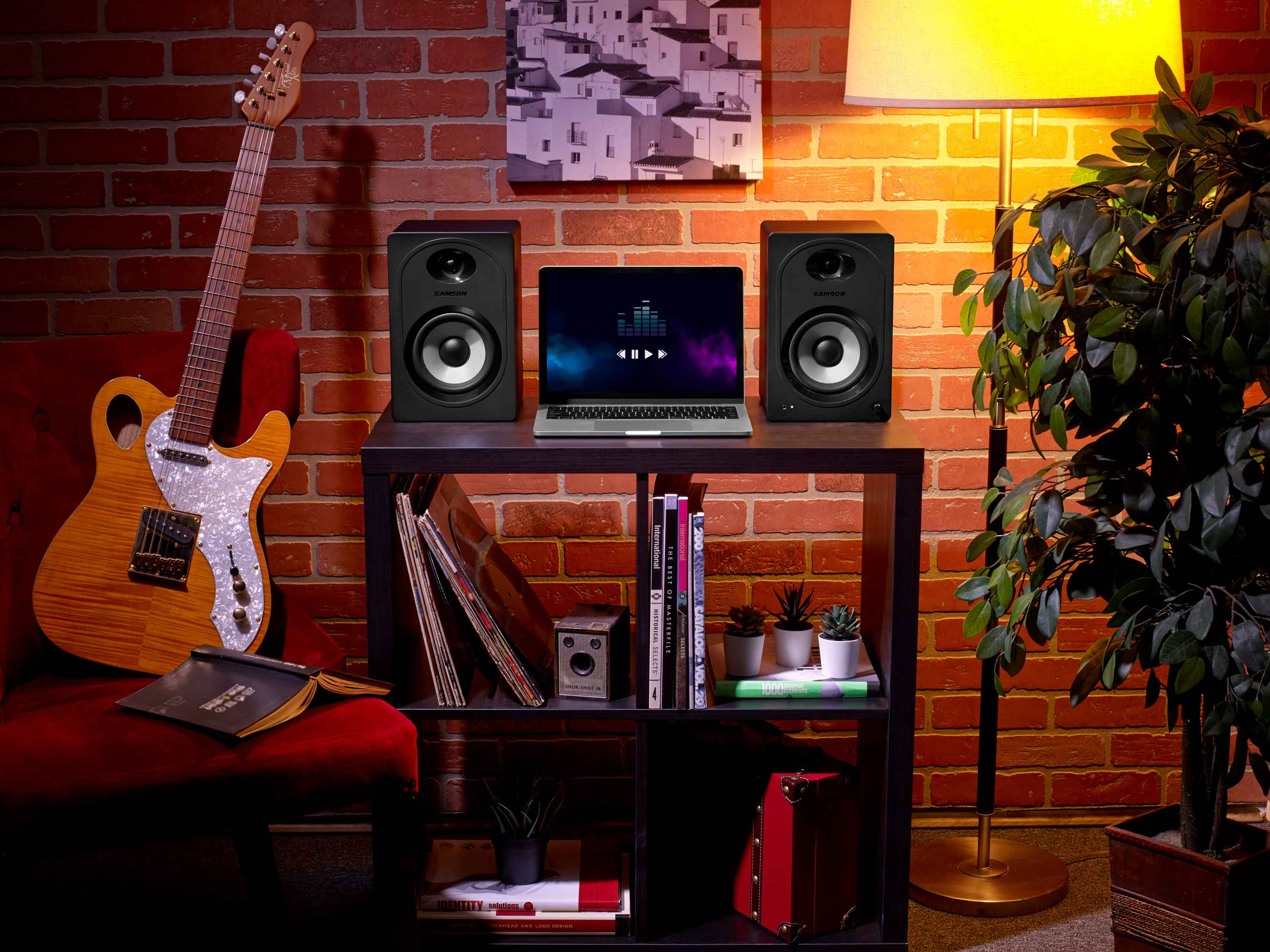 SAMSON MediaOne M50BT - Coppia Monitor Attivi Studio Bluetooth - 5,25''