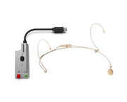SAMSON DEU1 - Bundle Microfono Headset e Adattatore Audio USB (DE5 + UP1)