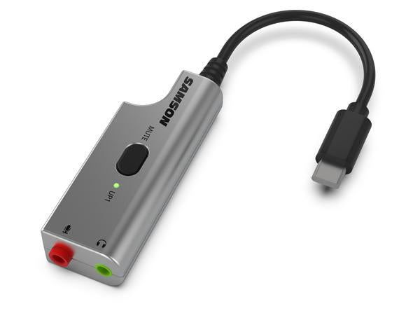 SAMSON LMU1 - Bundle Microfono Lavalier Broadcast e adattatore audio USB (LM8 + UP1)