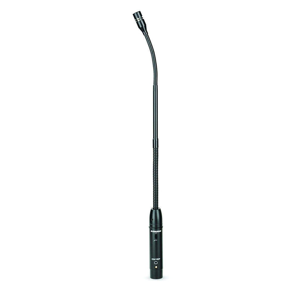 SAMSON CM15P - Microfono a Collo D'Oca - Condensatore - Cardioide - 15''