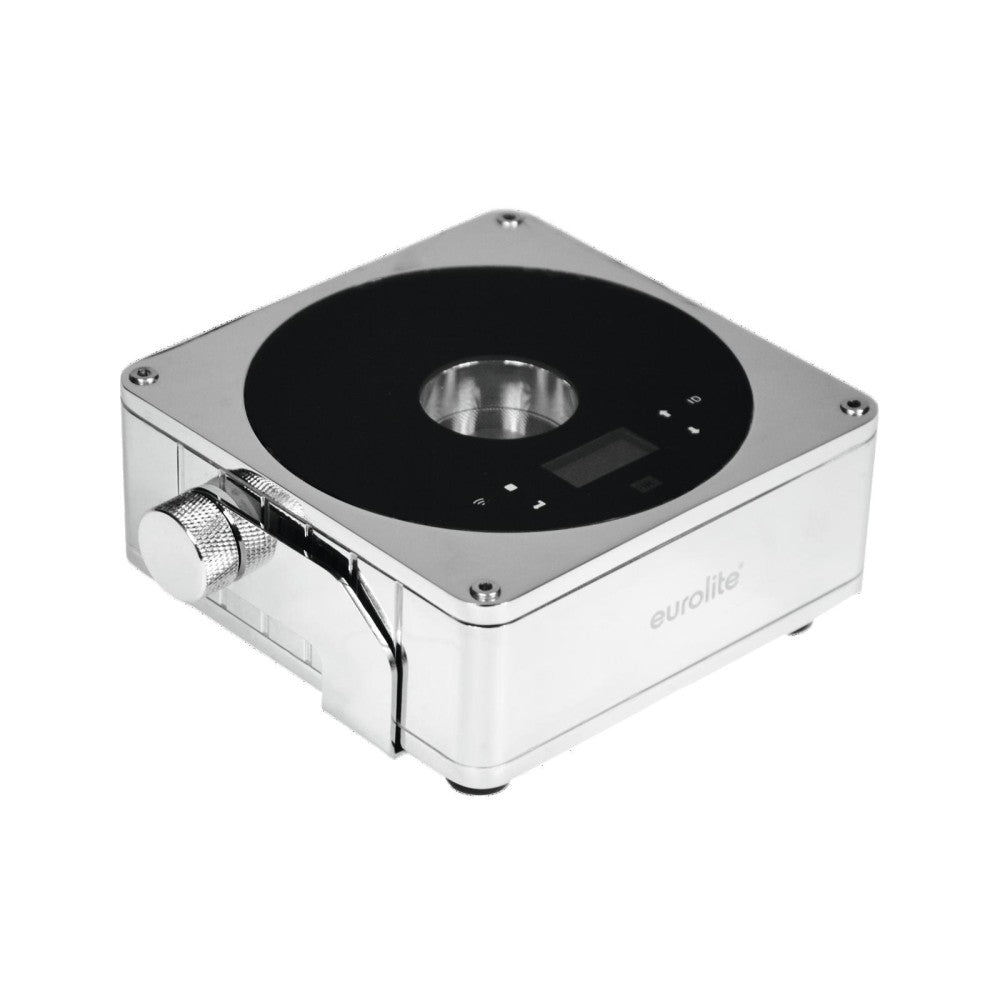 EUROLITE AKKU Flat Light 1 battery spotlight IP65 chrome