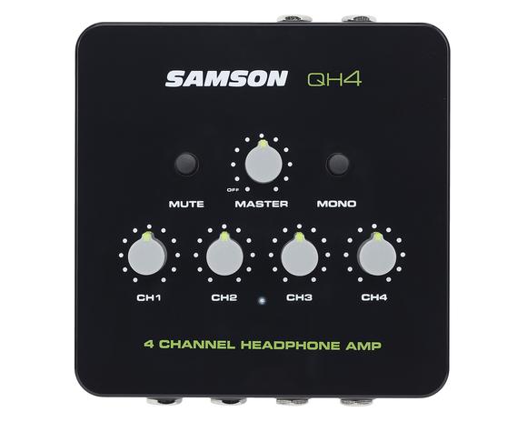 SAMSON QH4 - amplificatore per cuffie a 4 canali