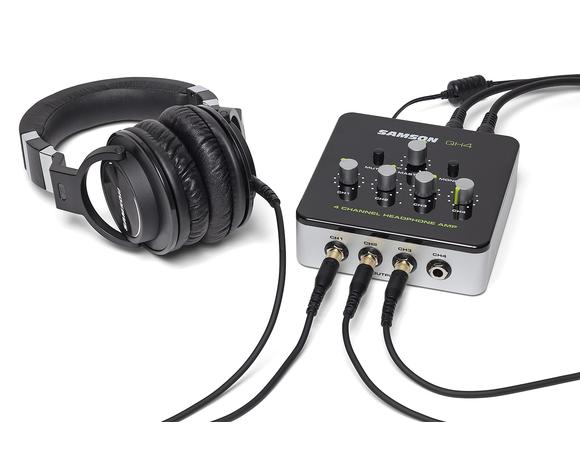 SAMSON QH4 - amplificatore per cuffie a 4 canali
